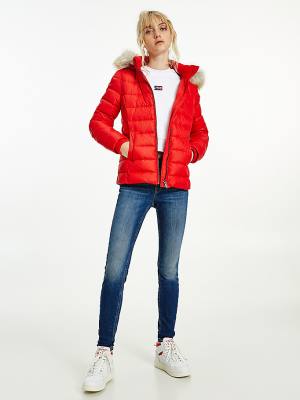 CHAQUETA TOMMY HILFIGER BASIC HOODED MUJER